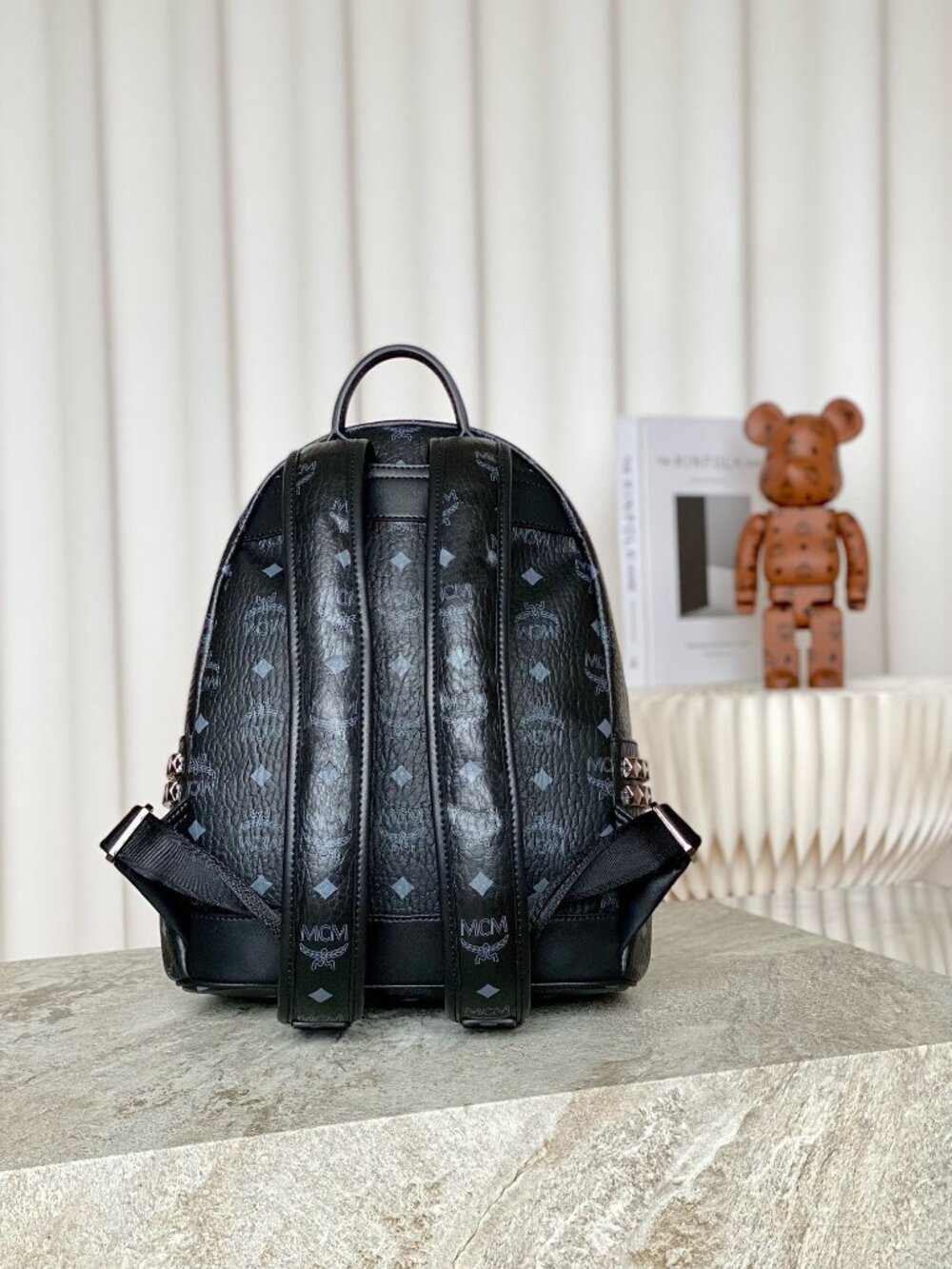 MCM Backpack Black - Picture 3 of 6